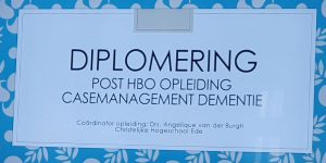 Diploma casemanager dementie - Diplomering - Brein Plaats